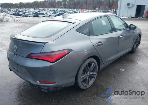 2024 Acura Integra A-Spec Technology из США, поврежденный, VIN 19UDE4H60RA018283
